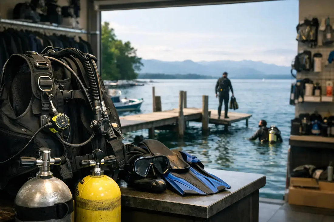 Tauchshop Bodensee für Ausrüstung und Service