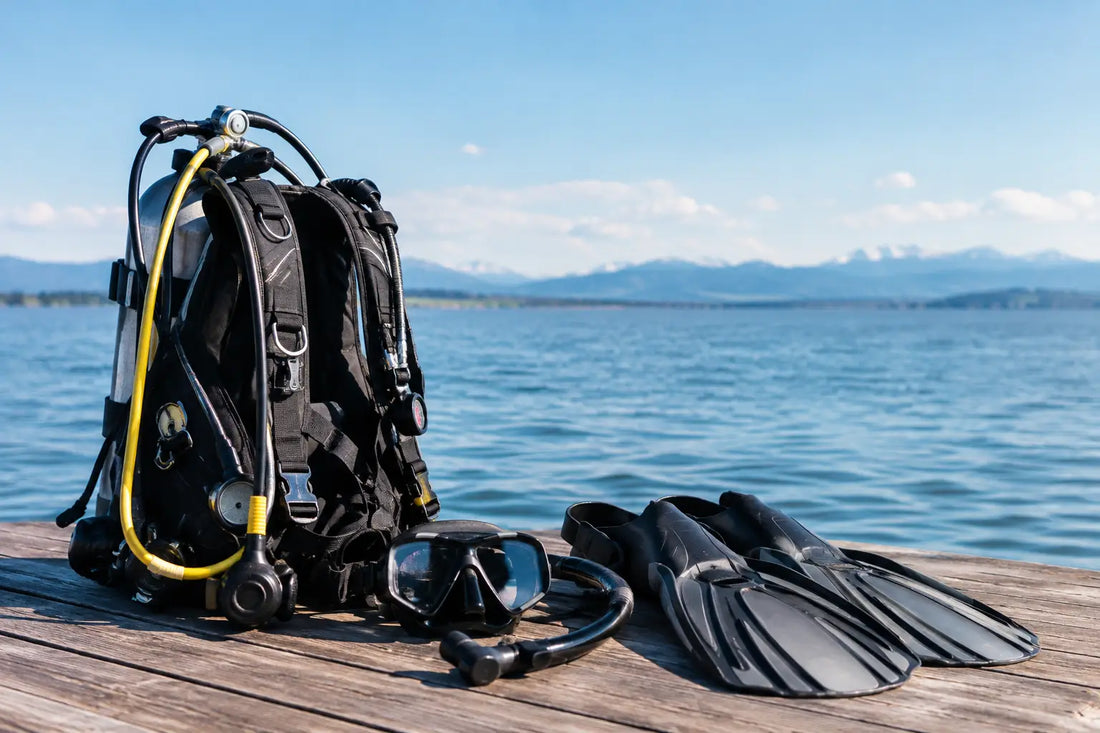 Tauchausrüstung für Bodensee-Tauchgänge richtig wählen