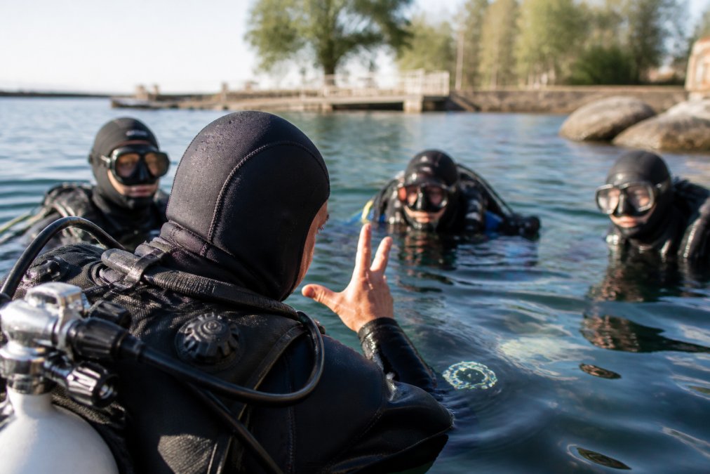 Geführte Tauchgänge Bodensee: Unterwasserberg sicher erleben