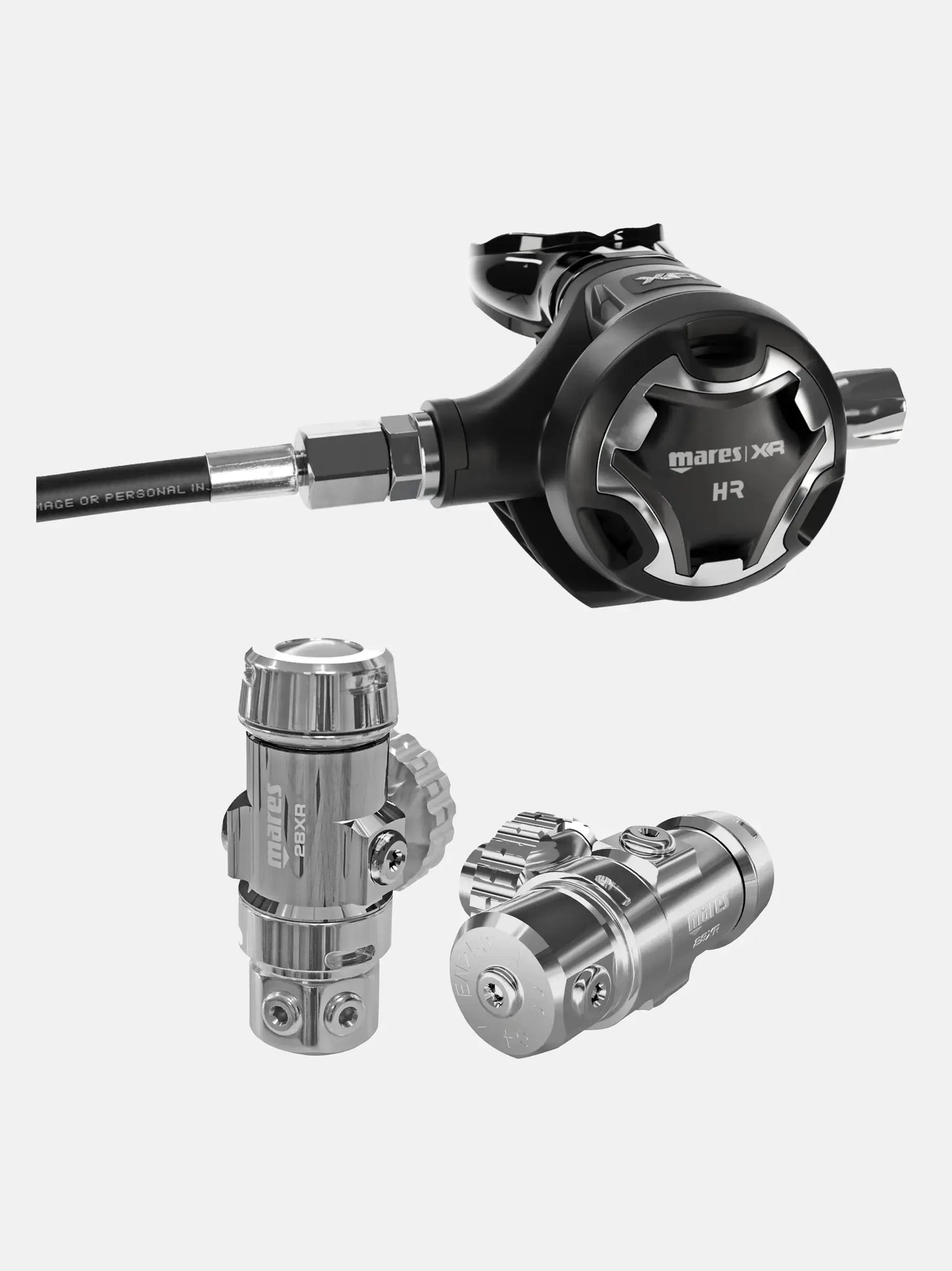 MARES 28XR TBP HR - FULL SM TEK SET Mares