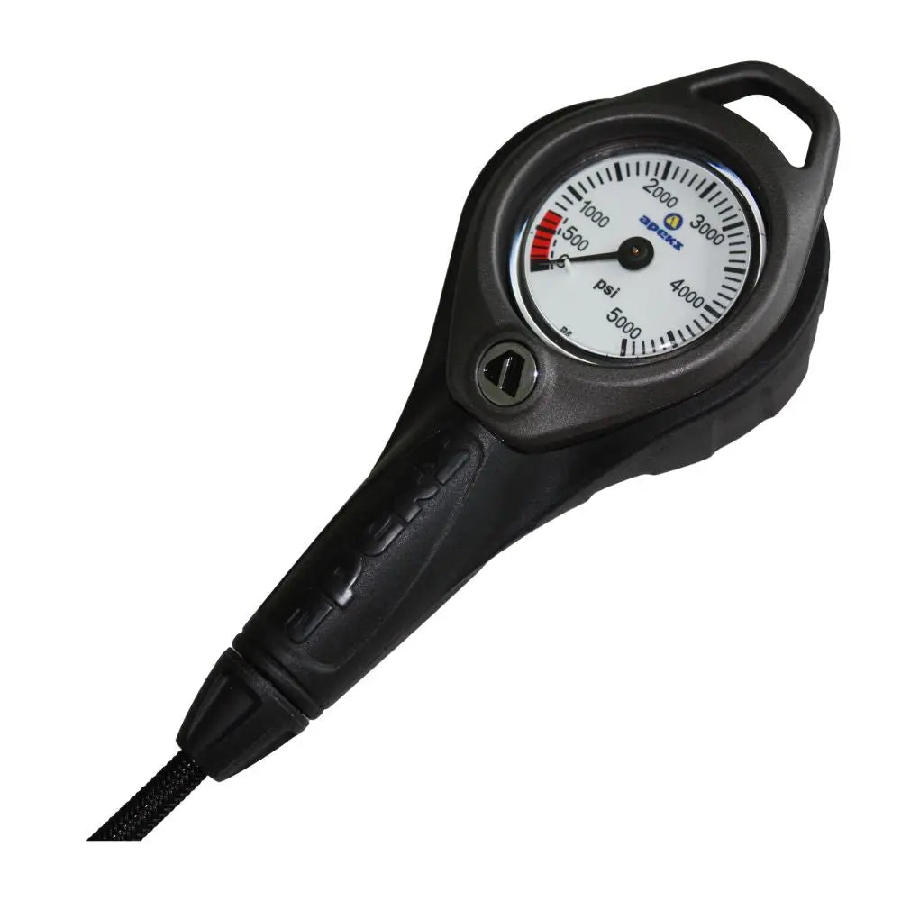 APEKS PRESSURE GAUGE + NARROW HOSE APEKS
