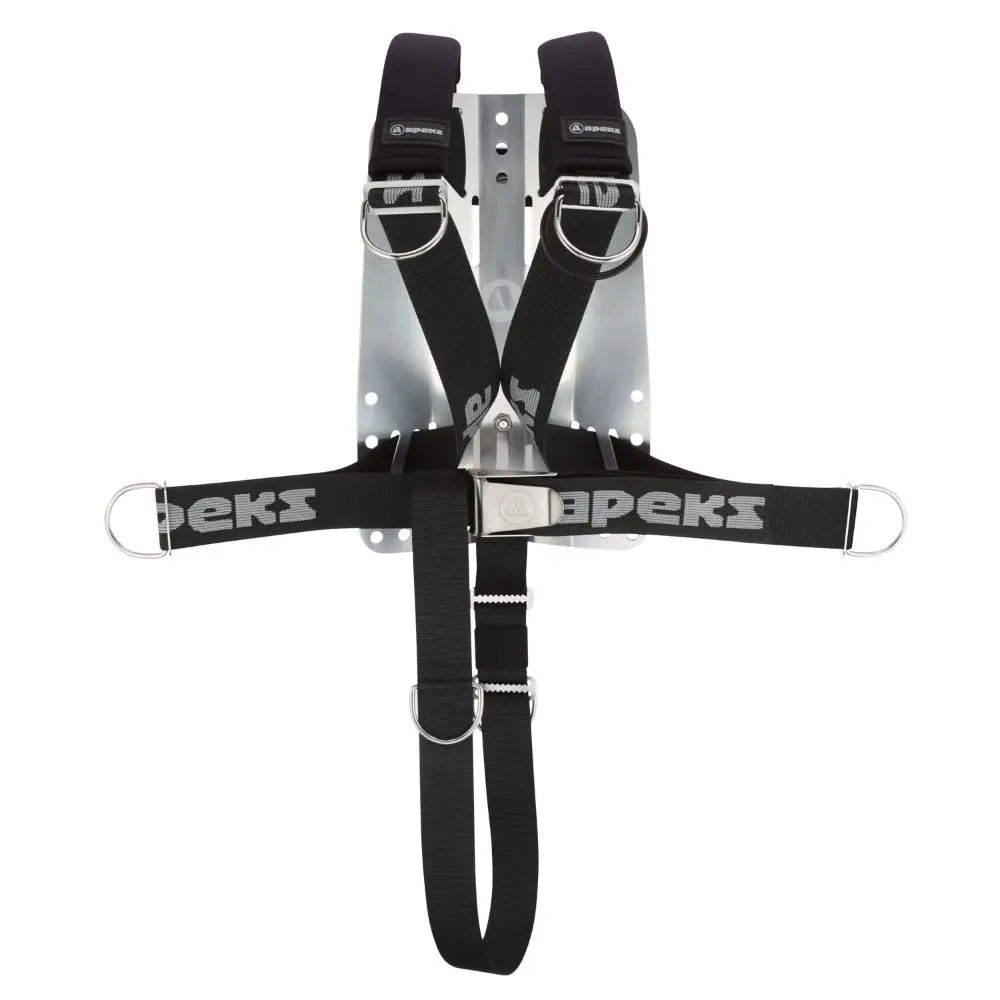 APEKS DELUXE HARNESS,W/ALU PLATE APEKS
