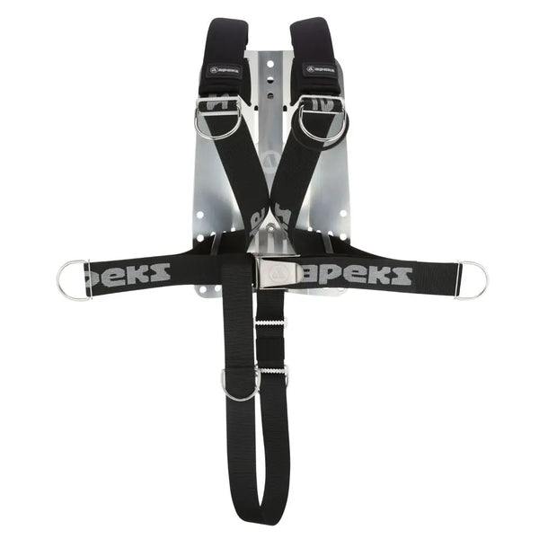 APEKS DELUXE HARNESS,W/ALU PLATE