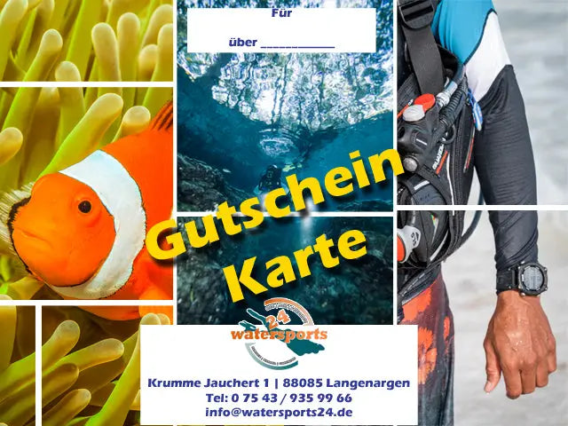 WATERSPORTS24 GESCHENKGUTSCHEIN WATERSPORTS24