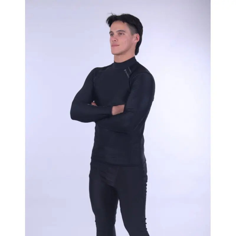 SHARKSKIN CHILLPROOF LONG SLEEVE MENS BLACK BY POLARIS Polaris